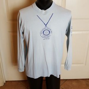 VINTAGE 1989 TEE SHIRT■ROTARY RUN GULF COAST LG